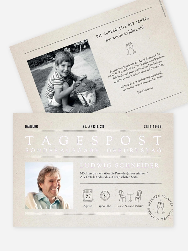 Birthday Newspaper