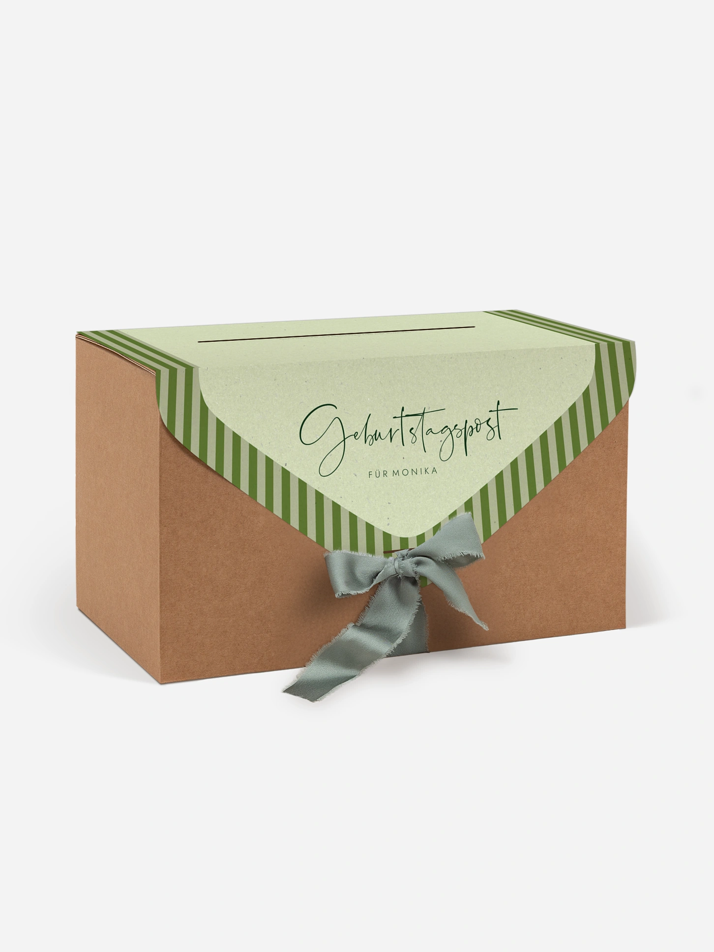 Kartenbox Geburtstag Simply Striped