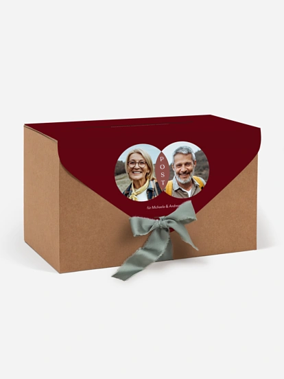 Kartenbox Geburtstag Doppelt feiern