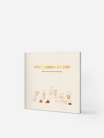 Gästebuch Geburtstag Hoch die Gläser