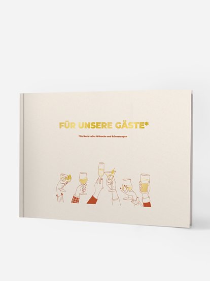 Gästebuch Geburtstag Hoch die Gläser