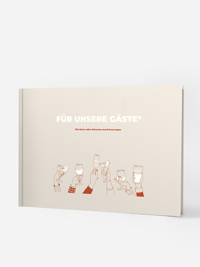 Gästebuch Geburtstag Hoch die Gläser