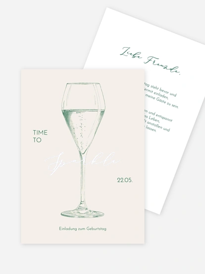 Geburtstagseinladung Aged to Perfection