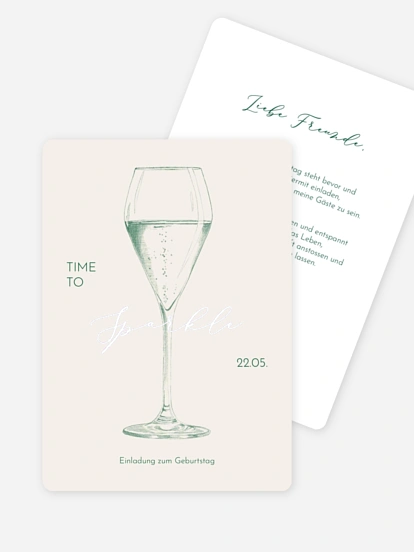 Geburtstagseinladung Aged to Perfection