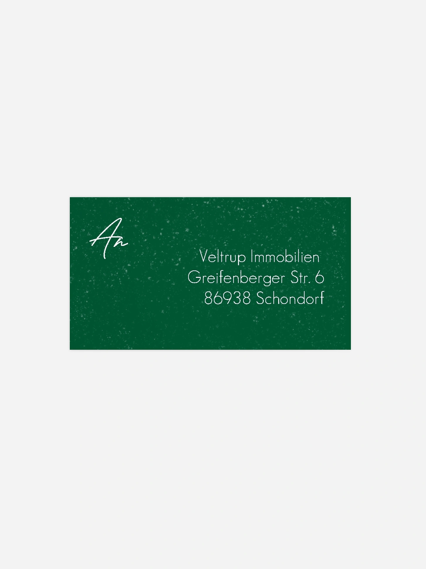 Empfängeraufkleber geschäftl. Weihnachten Patronus