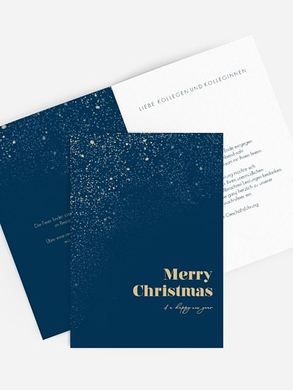 Weihnachtsfeier Sternenstaub