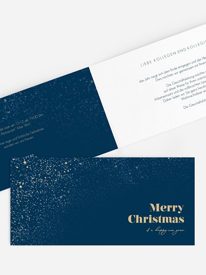 Weihnachtsfeier Sternenstaub