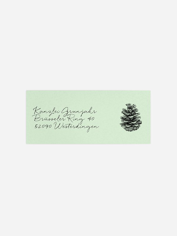 Pinecone Kraftpapier
