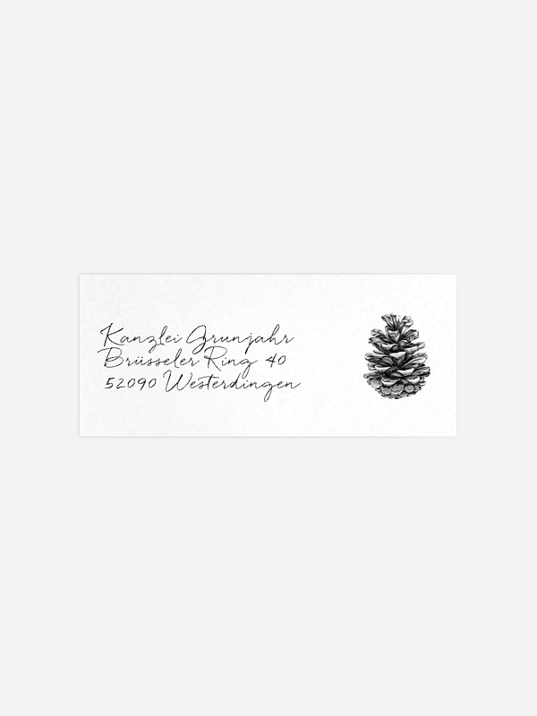 Pinecone Kraftpapier