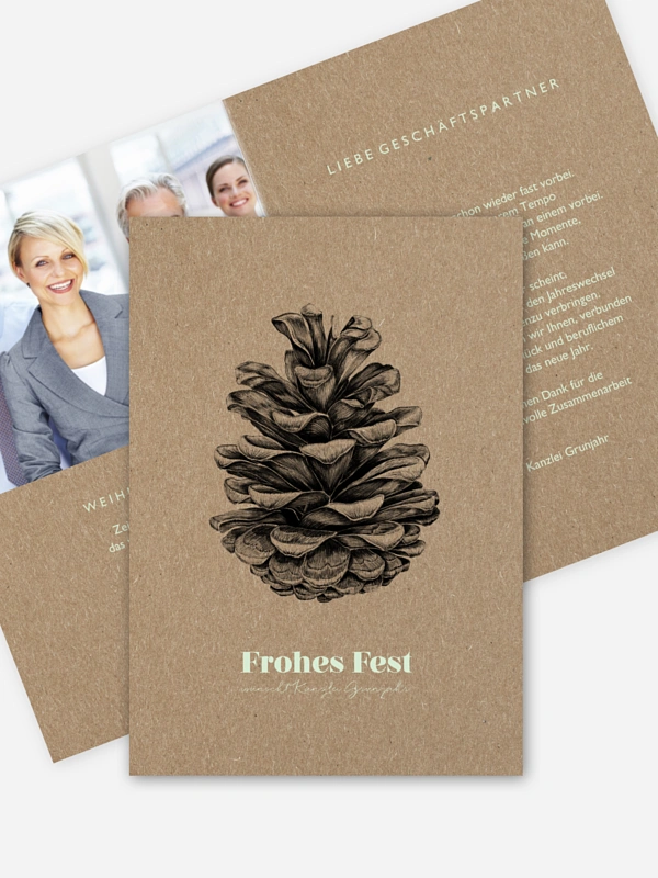 Pinecone Kraftpapier
