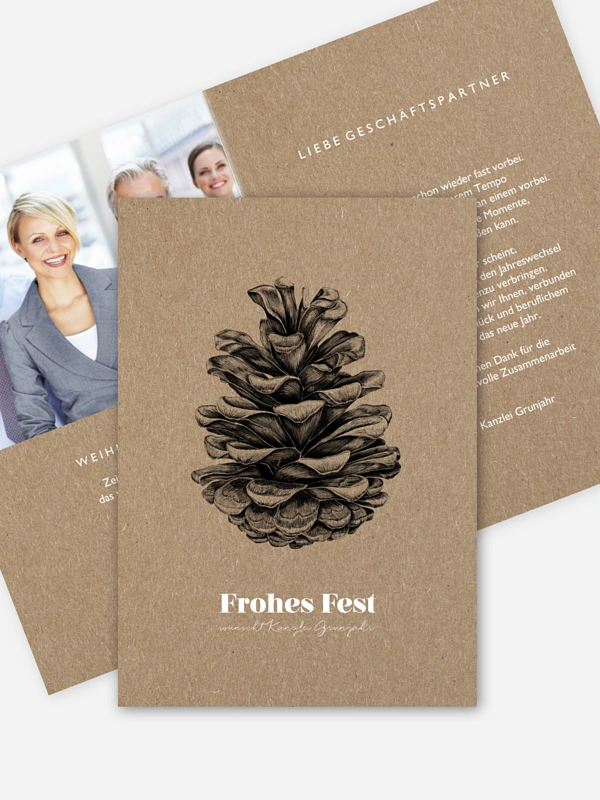 Pinecone Kraftpapier