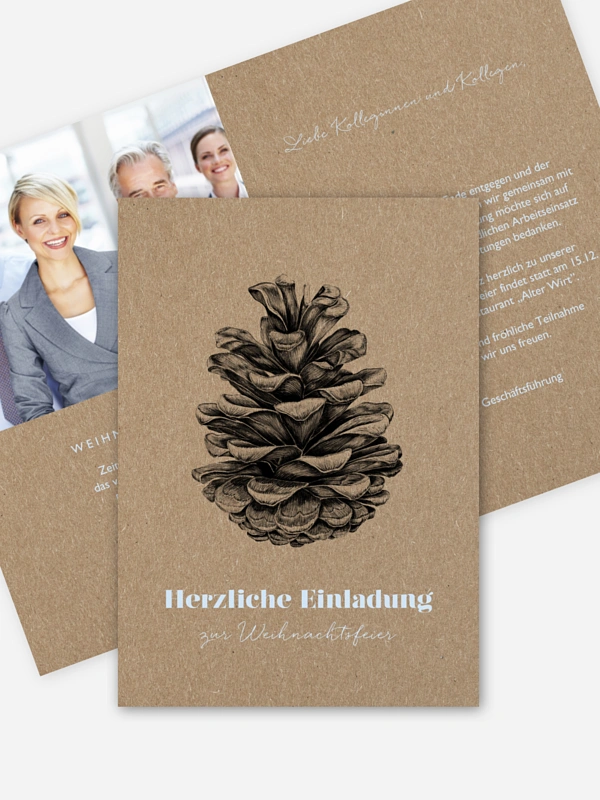 Pinecone Kraftpapier