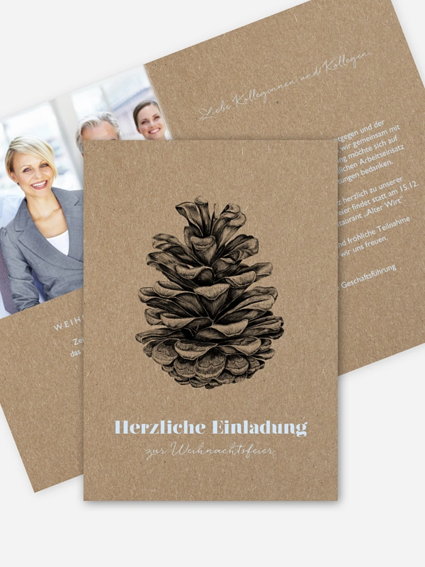 Pinecone Kraftpapier