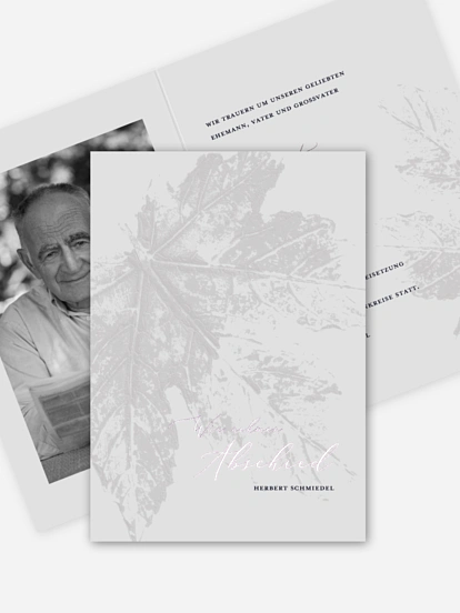 Trauerkarte Hoffnung