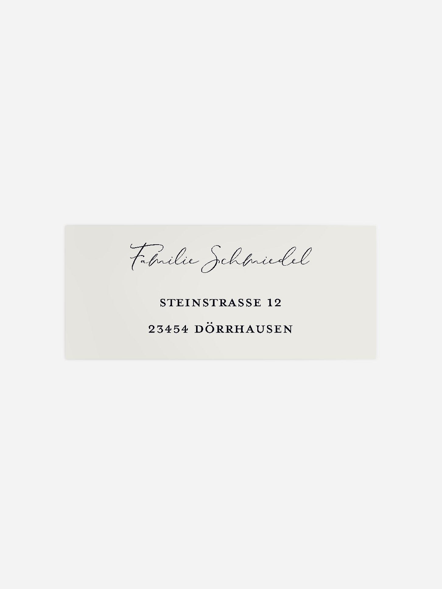 Absenderaufkleber Trauer Jenseits