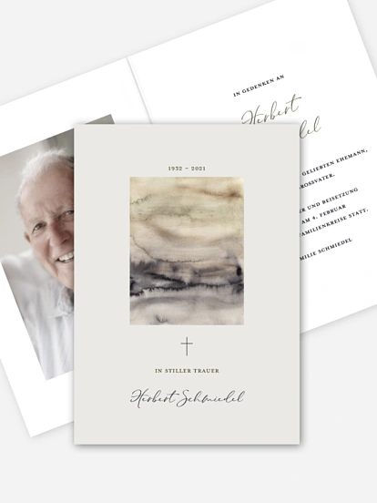 Trauerkarte Jenseits