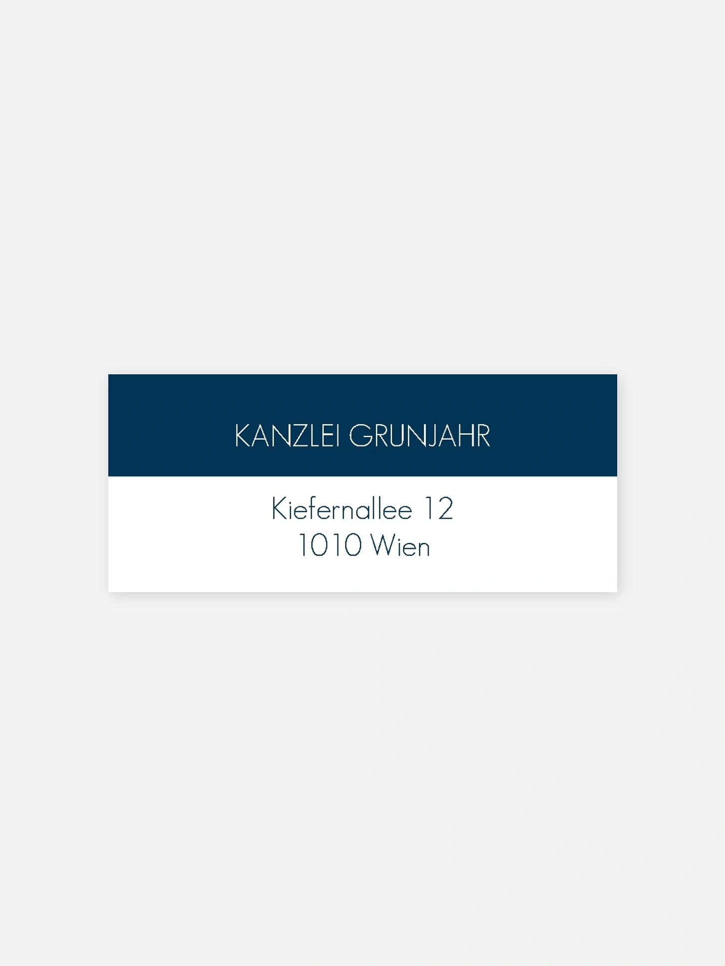 Absenderaufkleber geschäftl. Weihnachten Funkelnde Nacht (gestanzt)