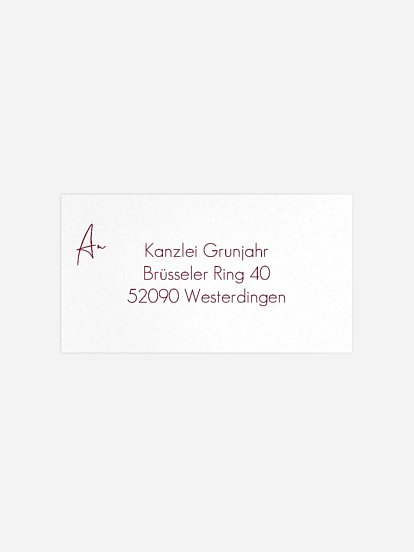 Empfängeraufkleber geschäftl. Weihnachten Sternenschein (gestanzt)