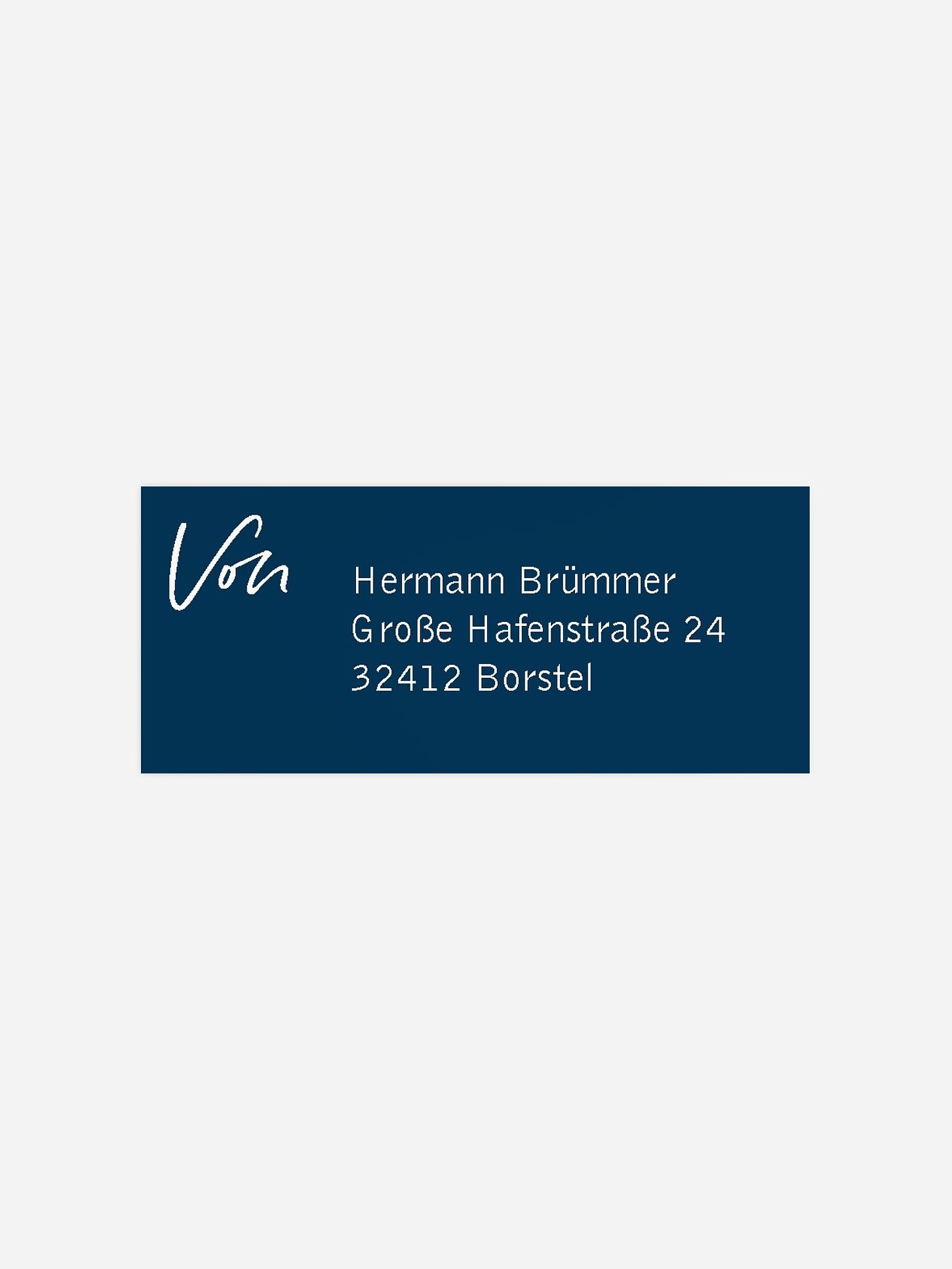 Absenderaufkleber Geburtstag Mein Jahr
