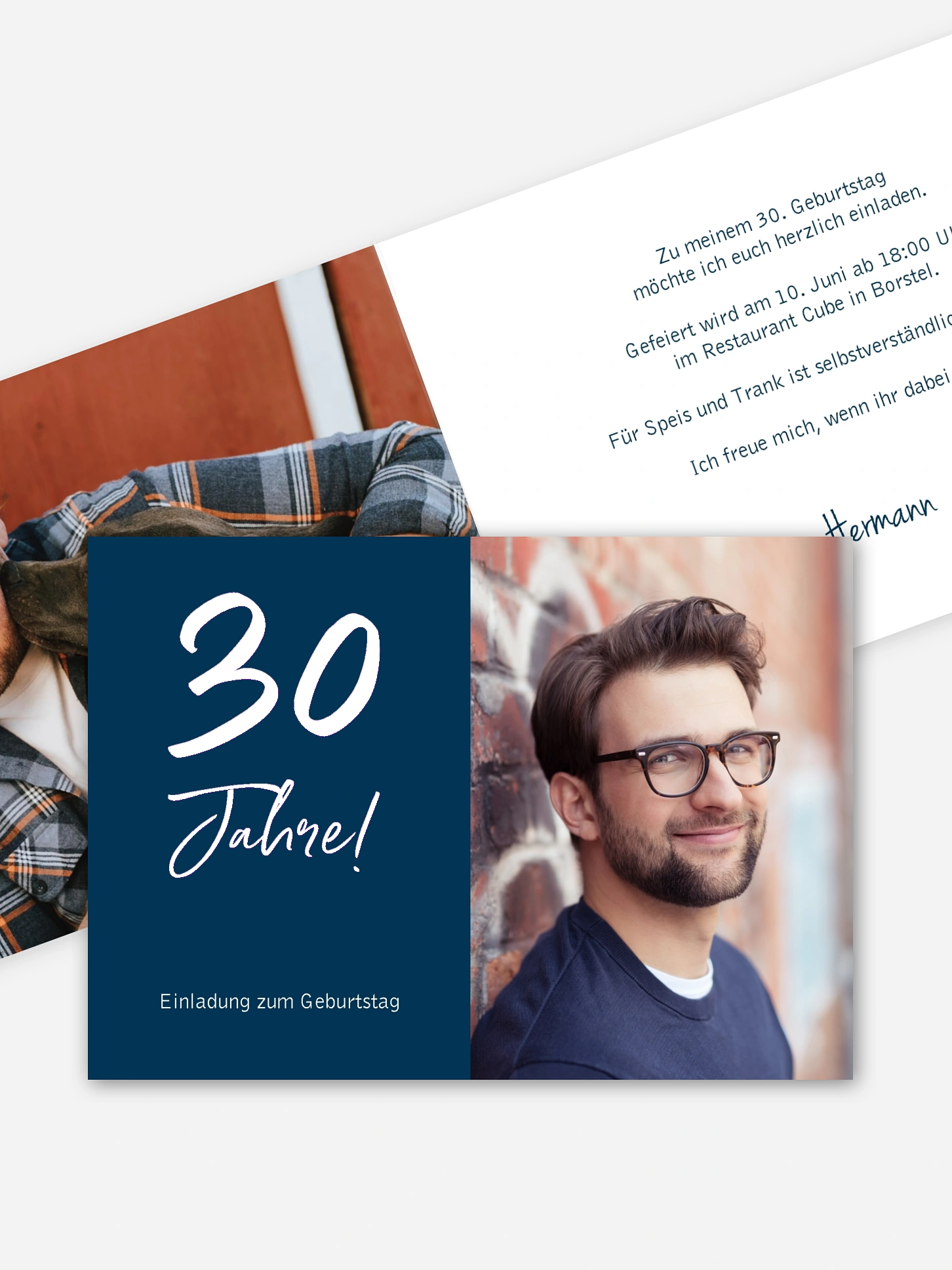 Einladung 30. Geburtstag Mein Jahr