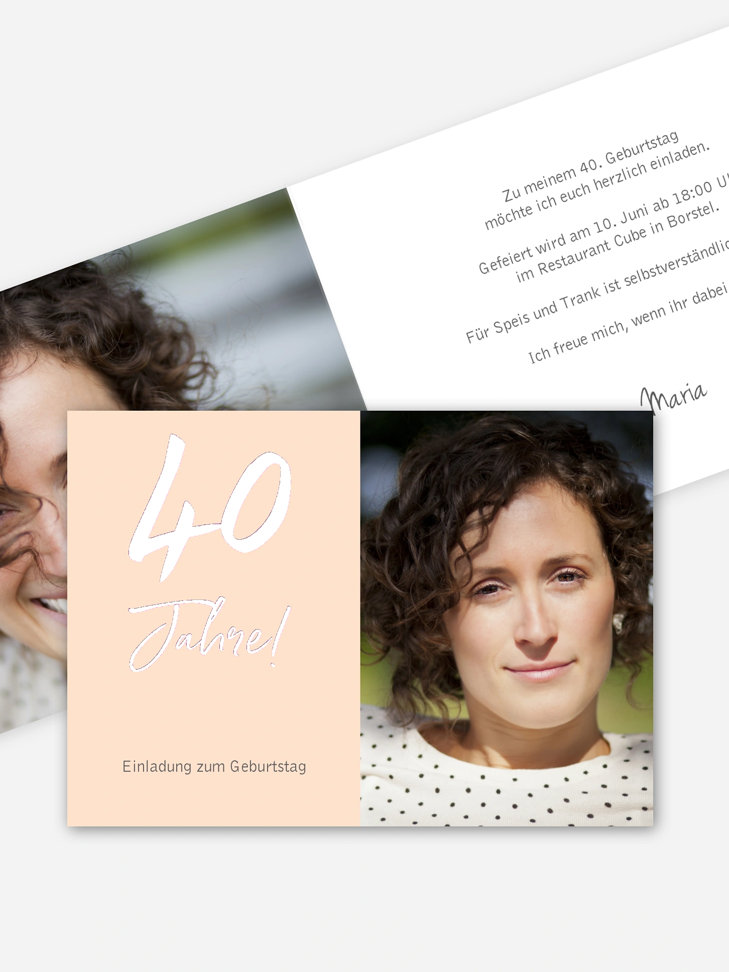Einladung 40. Geburtstag Mein Jahr