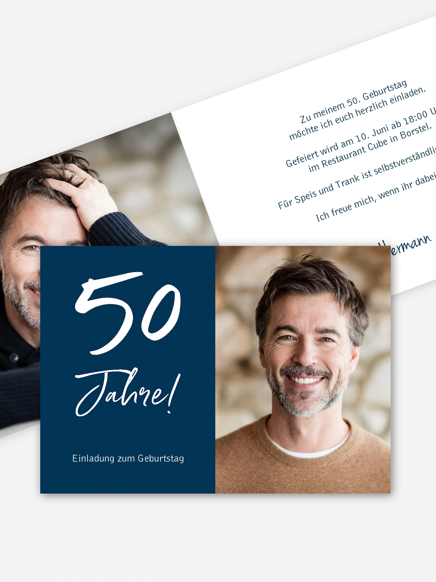 Einladung 50. Geburtstag Mein Jahr