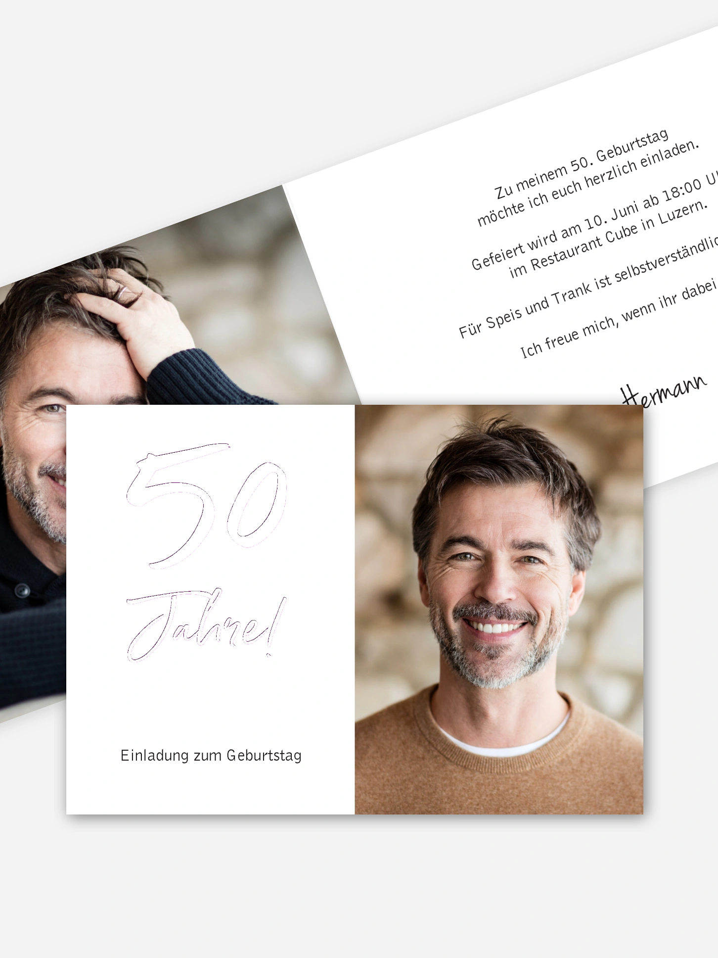Einladung 50. Geburtstag Mein Jahr
