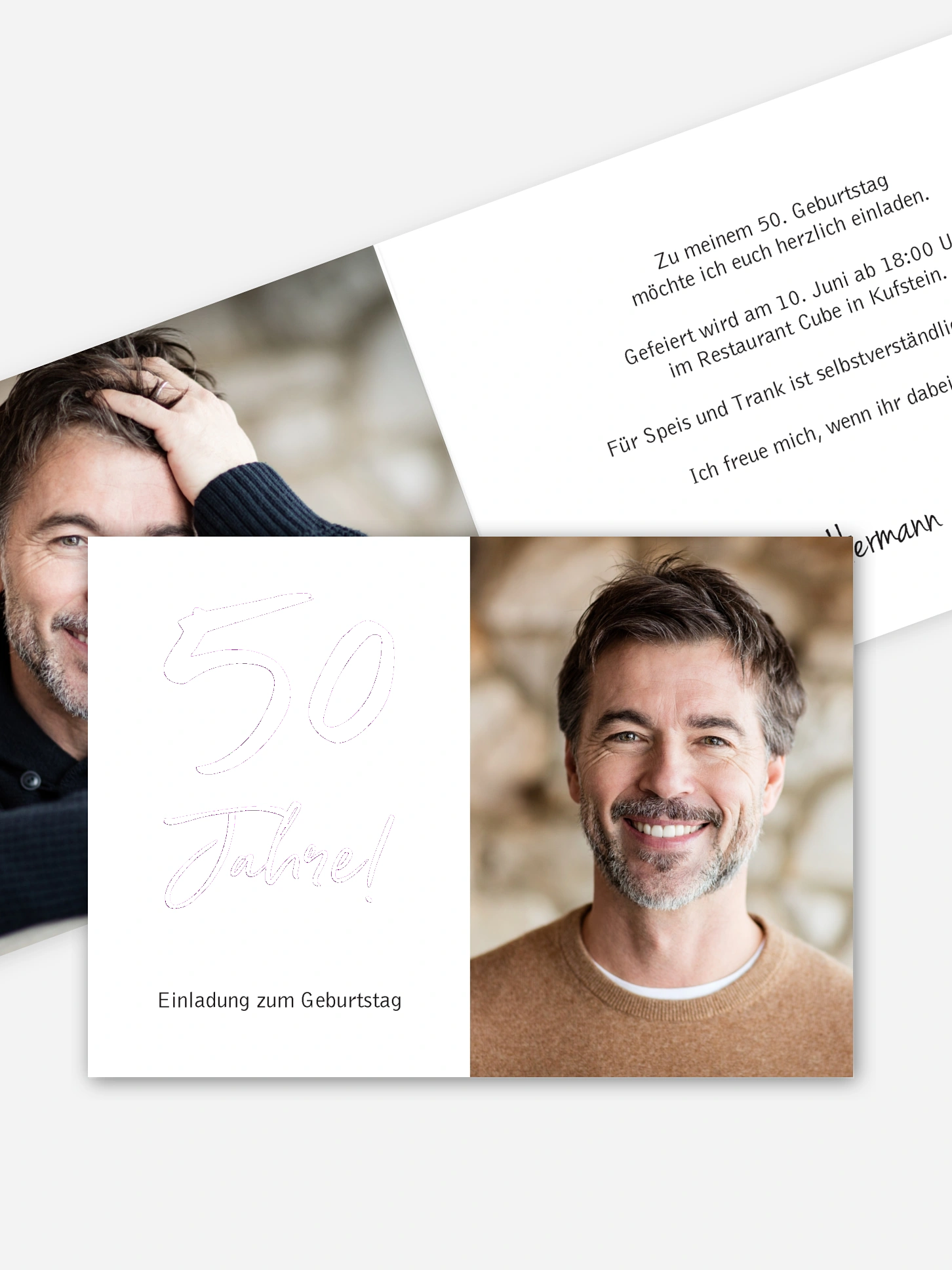 Einladung 50. Geburtstag Mein Jahr