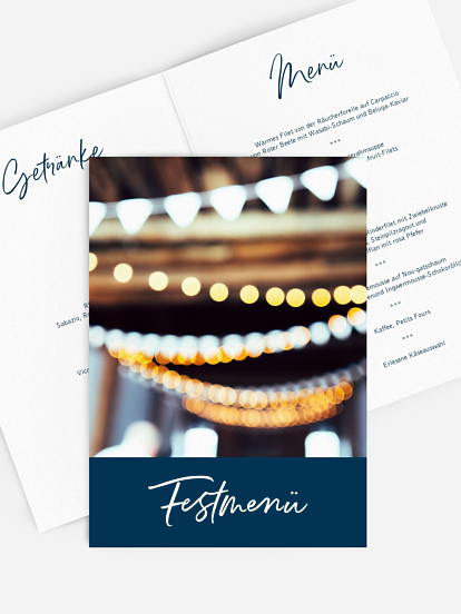 Menükarte Geburtstag Mein Jahr