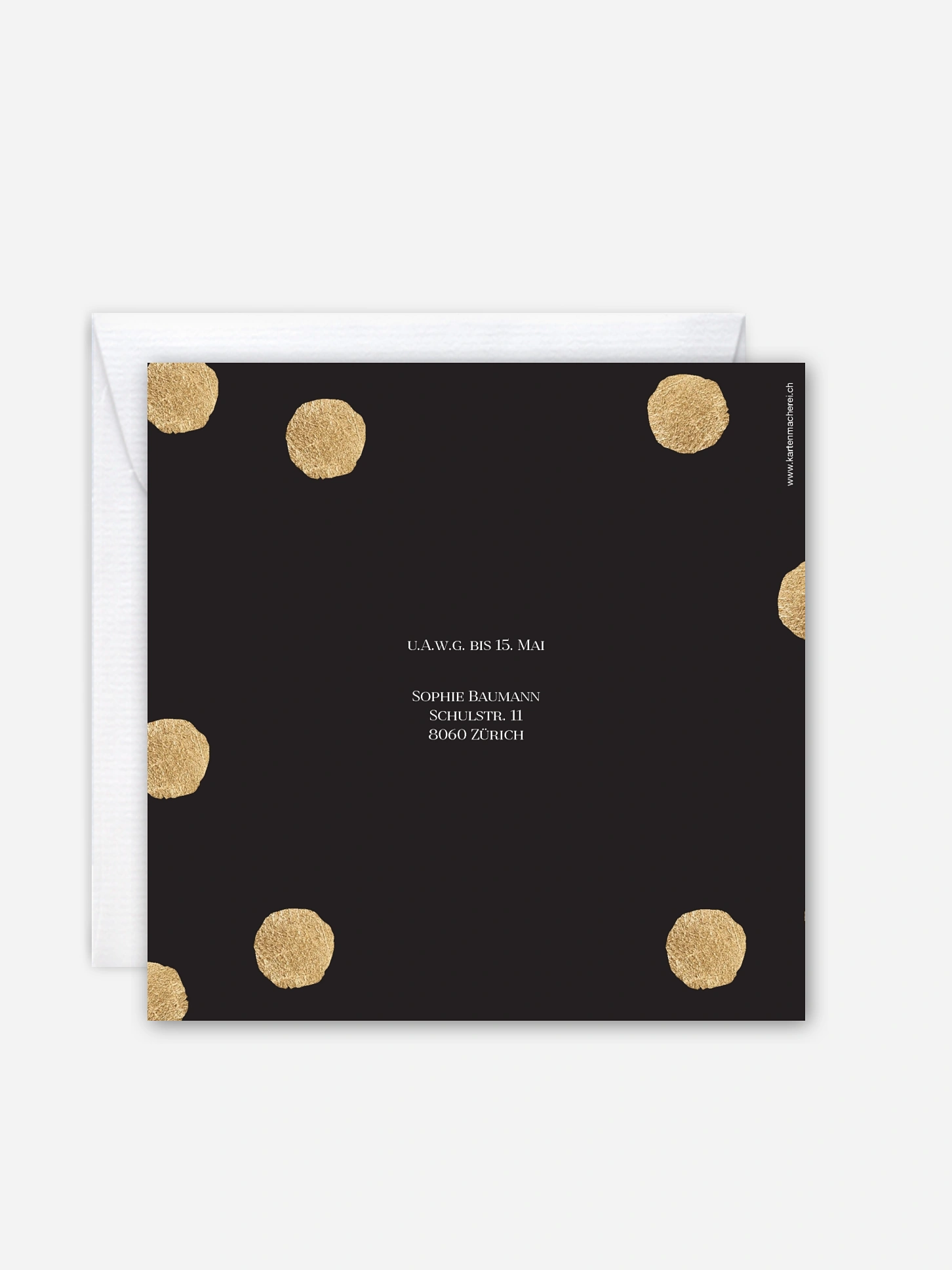 Einladung 18. Geburtstag Sparkling Dots