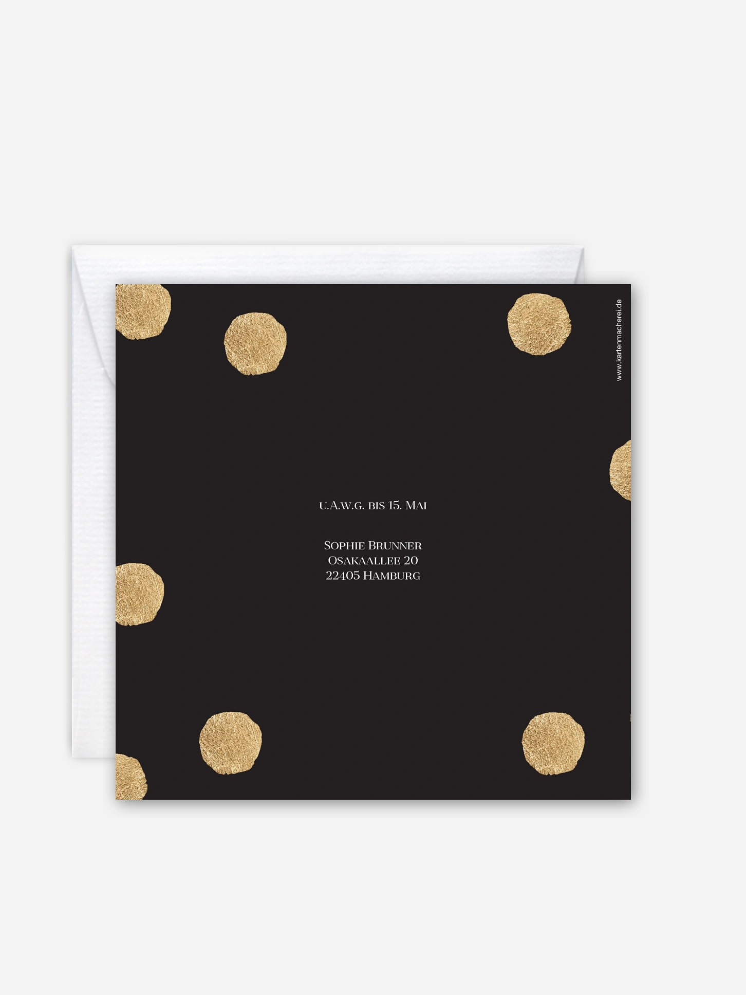 Einladung 18. Geburtstag Sparkling Dots
