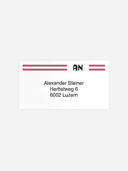 Empfängeraufkleber Geburtstag Retro Game