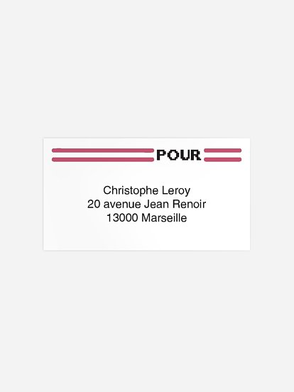 étiquette destinataire anniversaire Retro Game