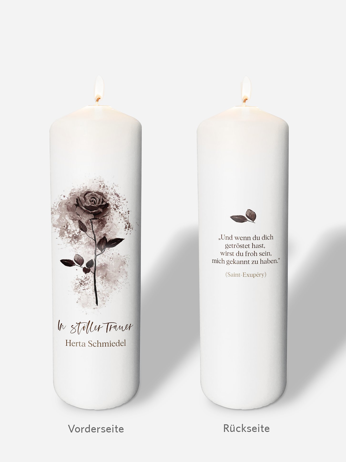 Trauerkerze Sanfter Trost