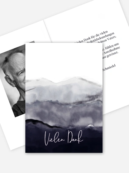 Trauerdanksagung Unendlicheweite