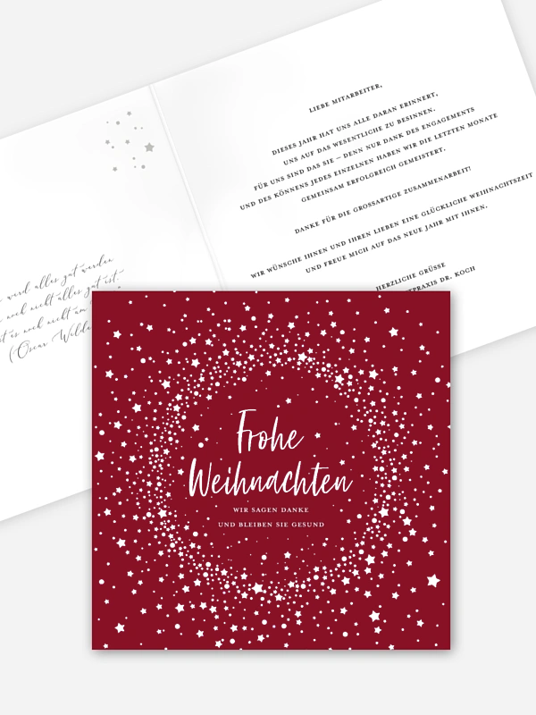 Weihnachtsnacht Mitarbeiter