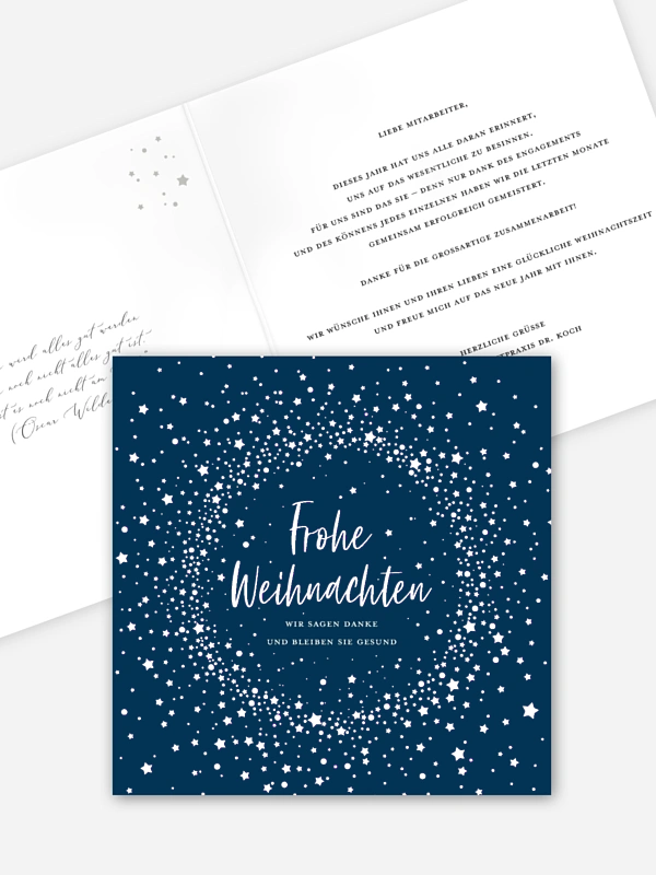 Weihnachtsnacht Mitarbeiter