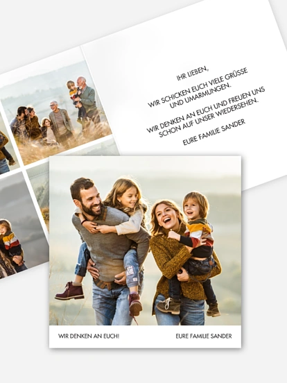 Grußkarte Kleine Erinnerung