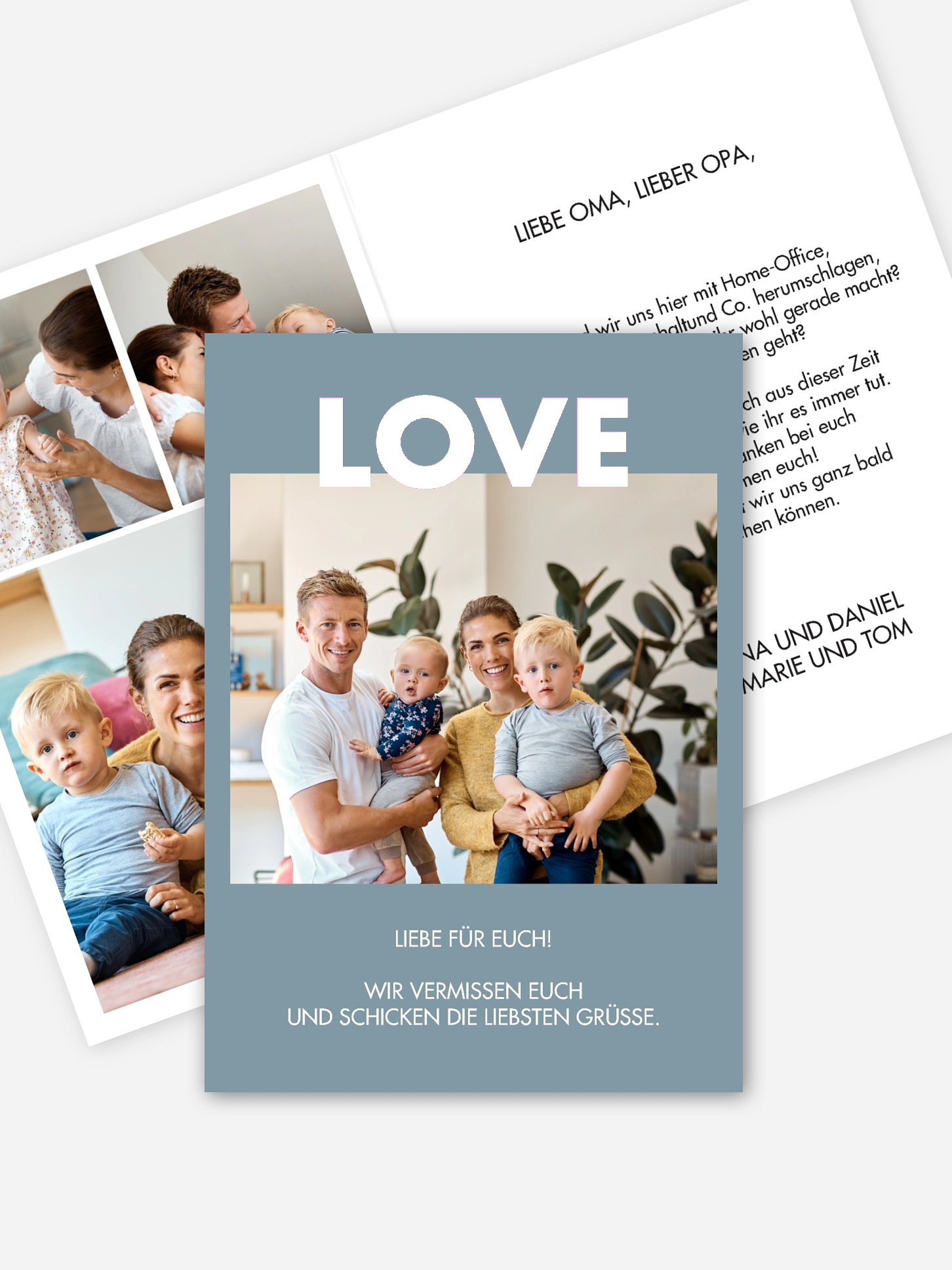 Grußkarte Simply Love