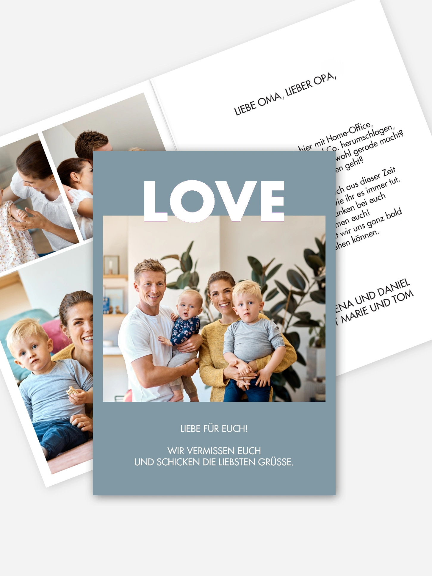 Grußkarte Simply Love