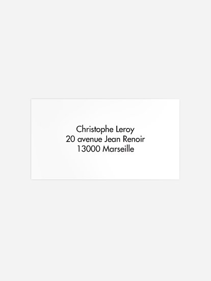 étiquette destinataire anniversaire Cassette vidéo