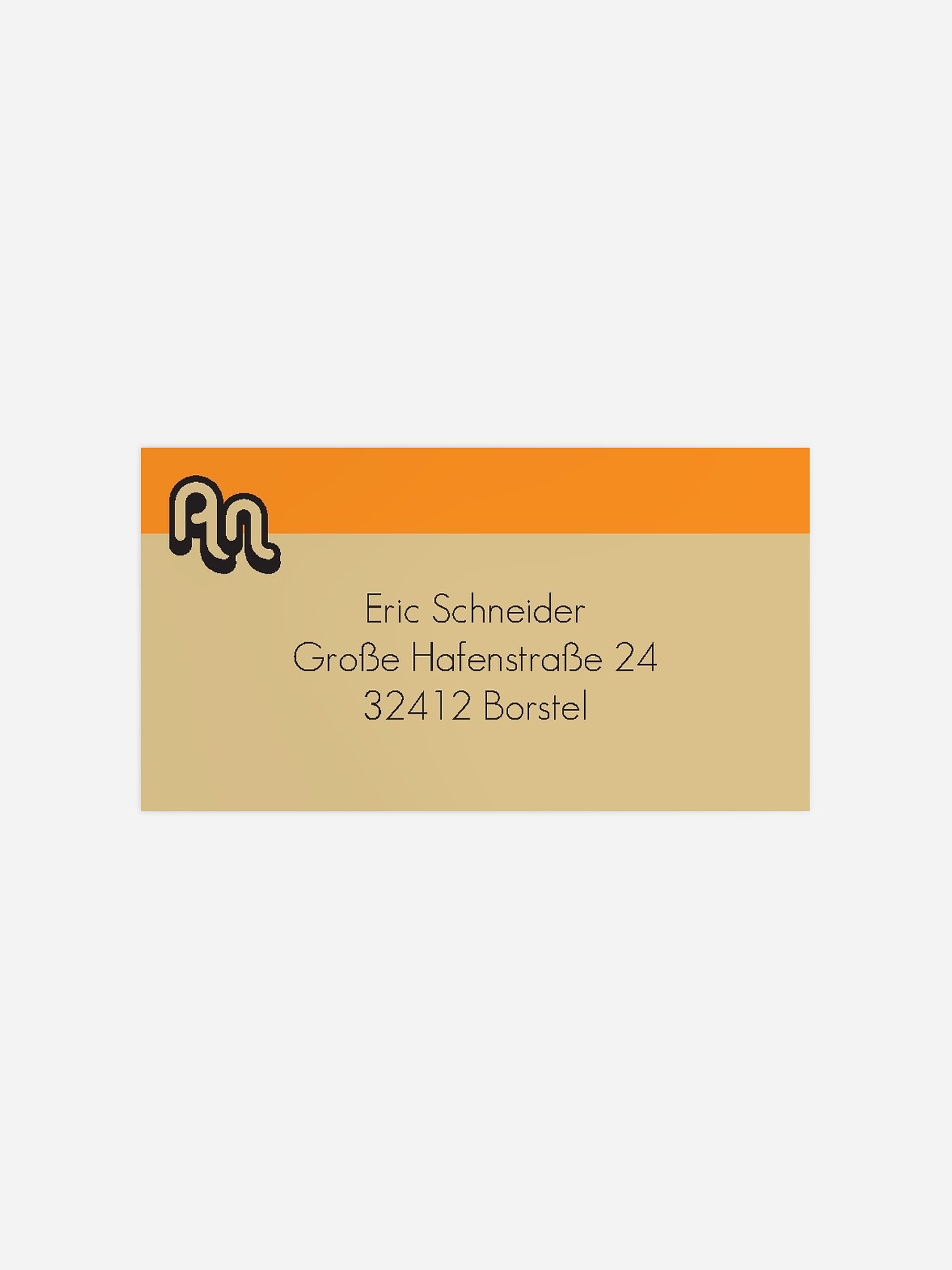 Empfängeraufkleber Geburtstag Vinylplatte