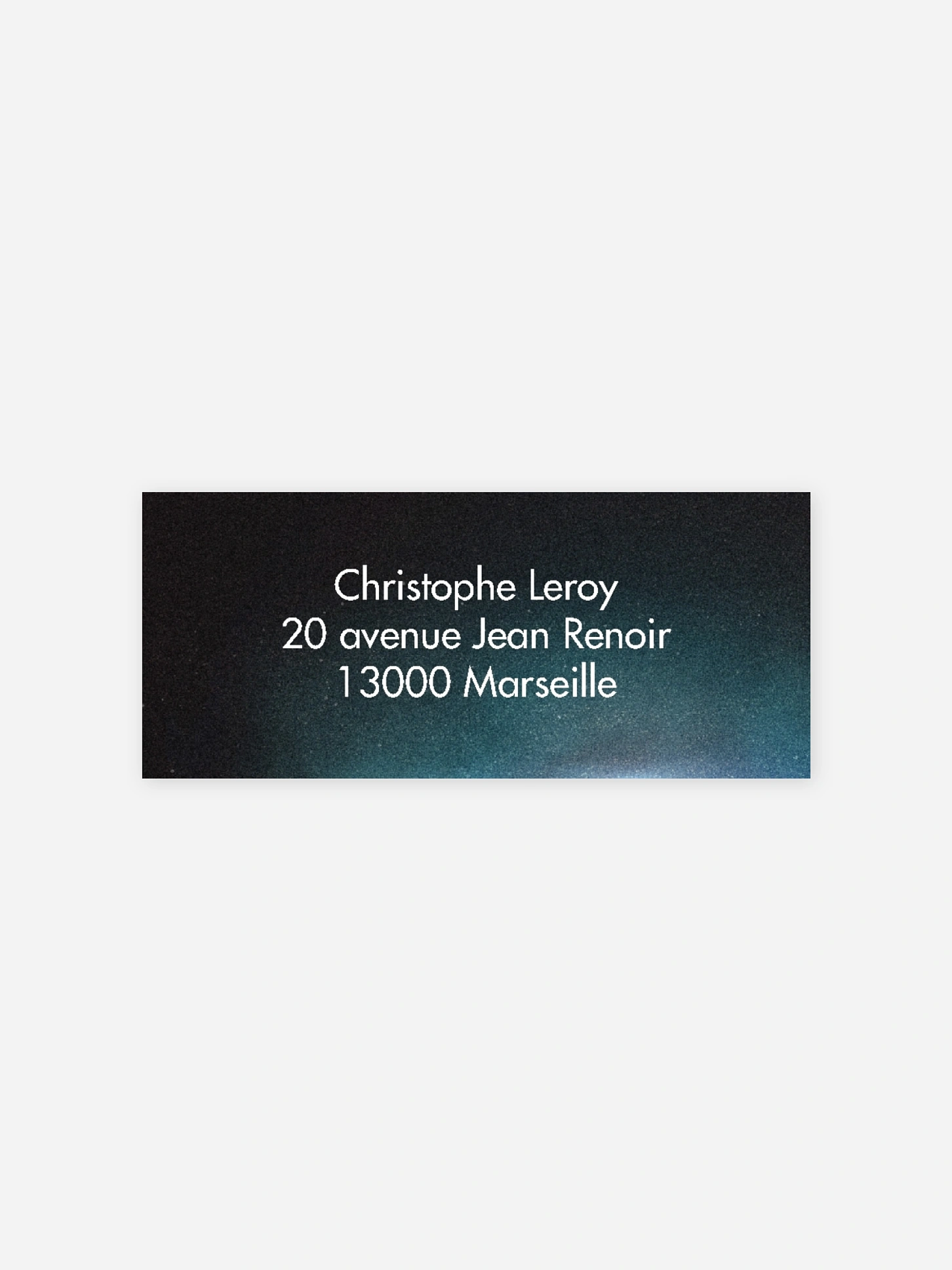 étiquette expéditeur anniversaire Disquette