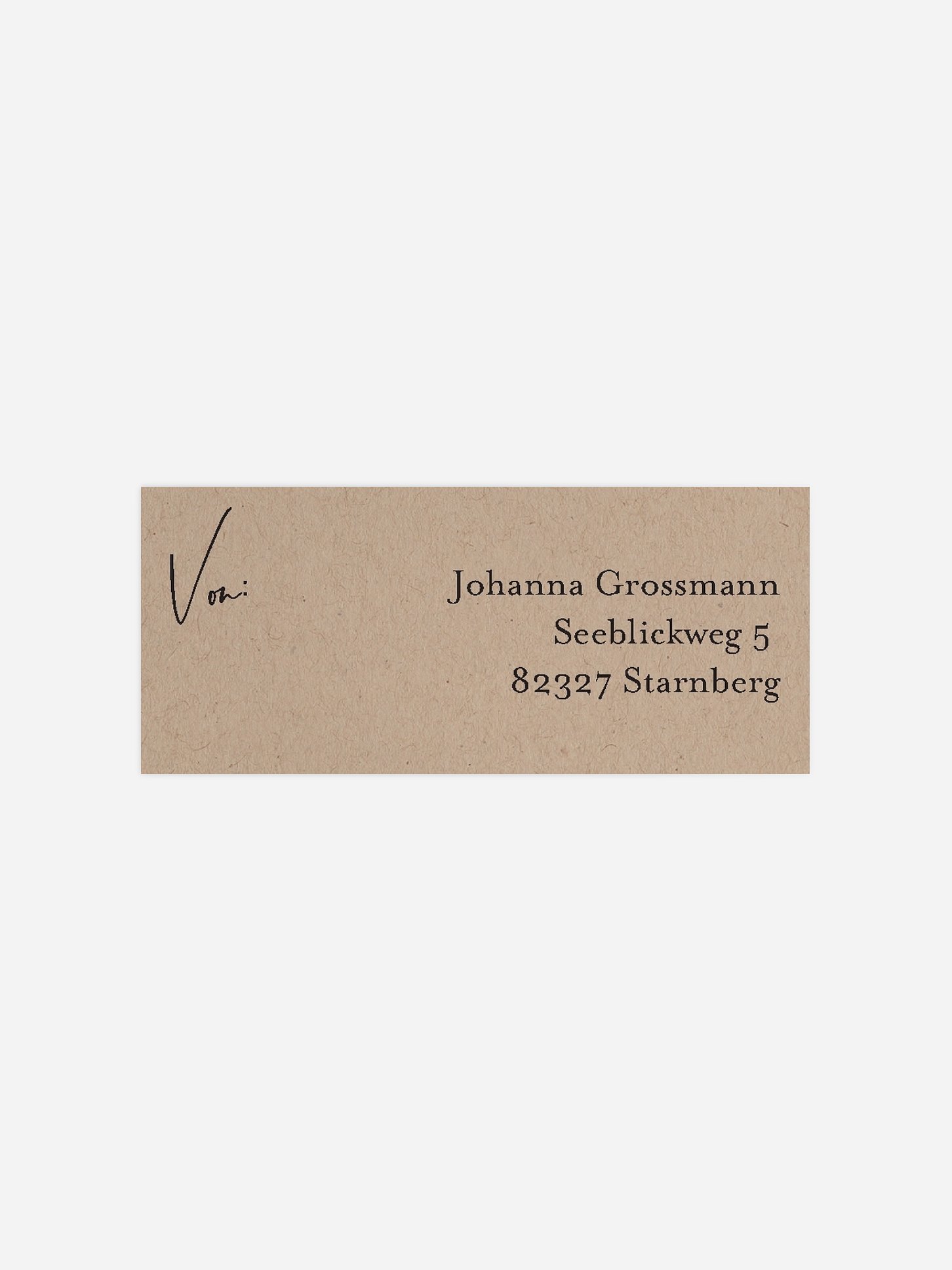 Absenderaufkleber Geburtstag Halbes Jahrhundert