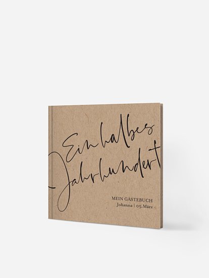 Gästebuch Geburtstag Halbes Jahrhundert