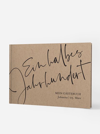 Gästebuch Geburtstag Halbes Jahrhundert