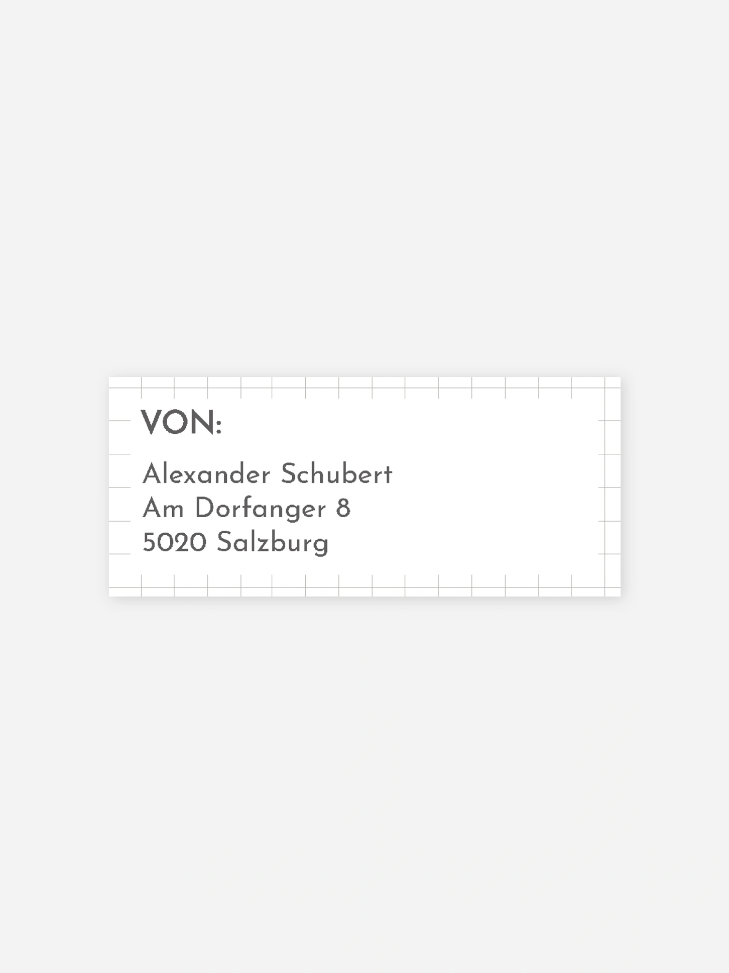 Absenderaufkleber Geburtstag Geburtstagsrätsel