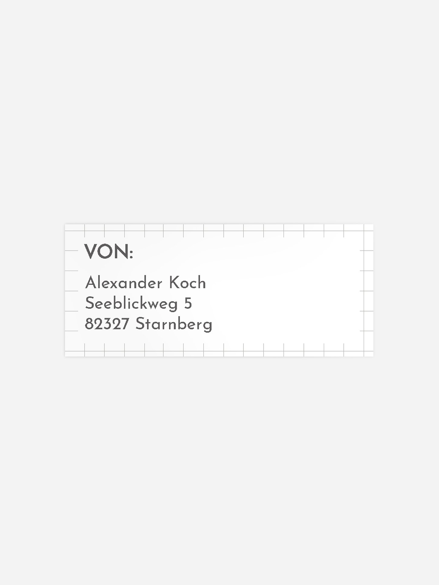 Absenderaufkleber Geburtstag Geburtstagsrätsel