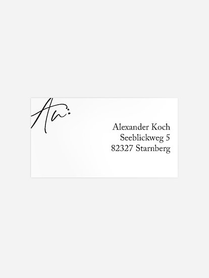 Empfängeraufkleber Geburtstag Neues Jahrzehnt