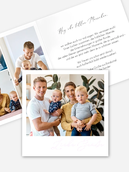 Grußkarte Lieber Gruß